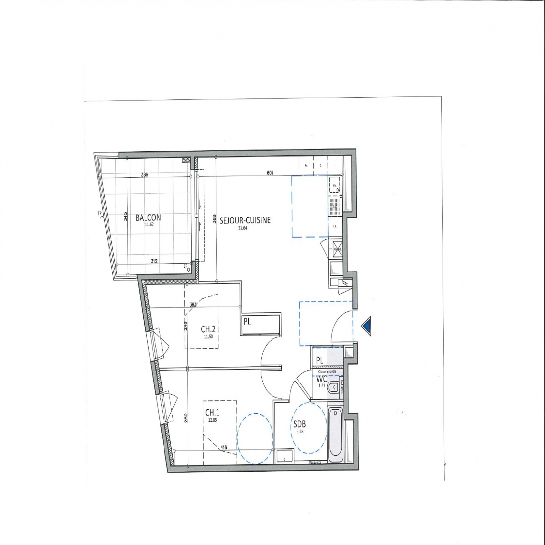 Vente Appartement 62m² 3 Pièces à Nice (06000) - Isit Immo